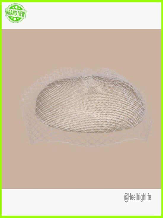 Women\'s Pill Box Fascinator Hat with Veil for Formal Events Church Derby main image 5